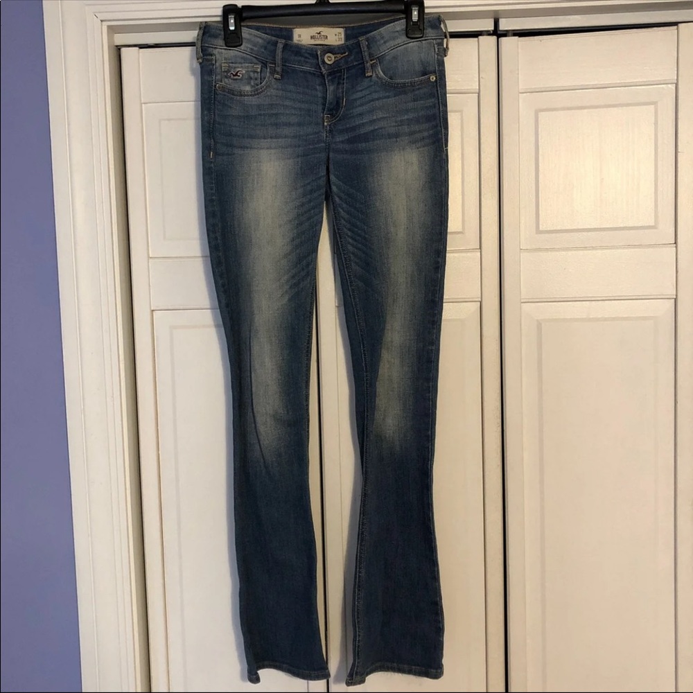 Hollister Boot Cut Jeans Medium Wash